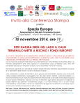 ReteNatura-FondiEuropei_Conferenza stampa