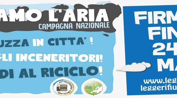 Campagna Cambiamo l’Aria: vieni a firmare!
